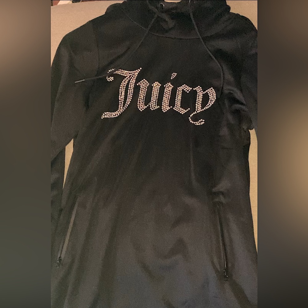NEW Juicy Couture Black Sweater Dress SIZE M